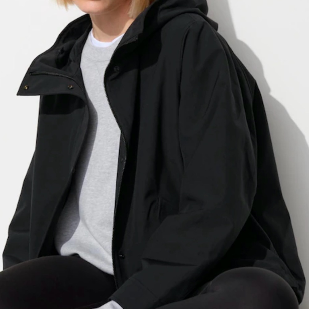 Used Uniqlo Cotton blend parker Size:S